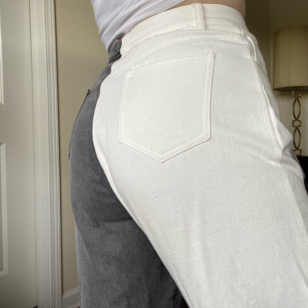 Split Toned Jeans